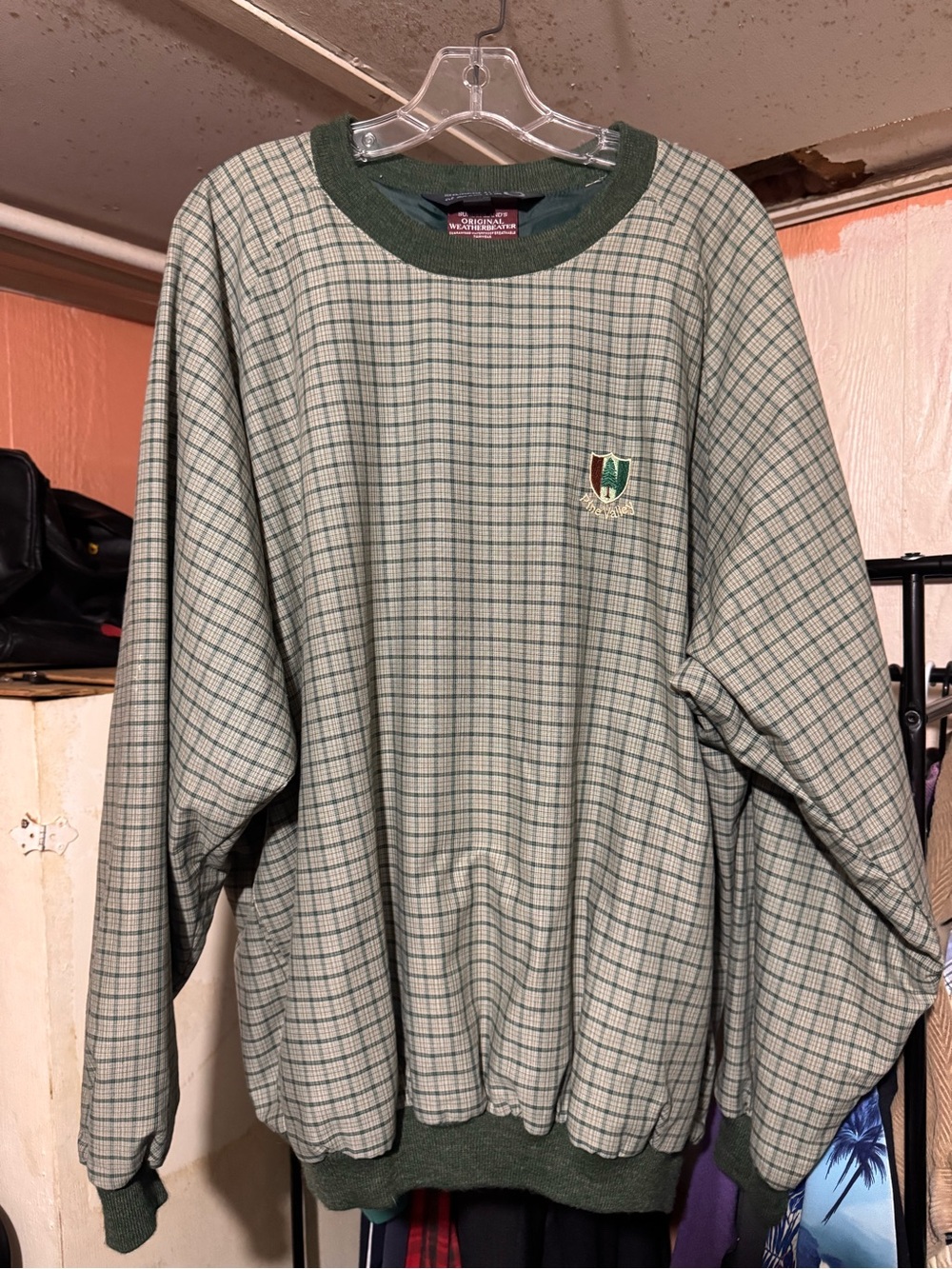 Sunderland Of Scotland WeatherBeater Pine Valley Golf Pullover Windbreaker XXL